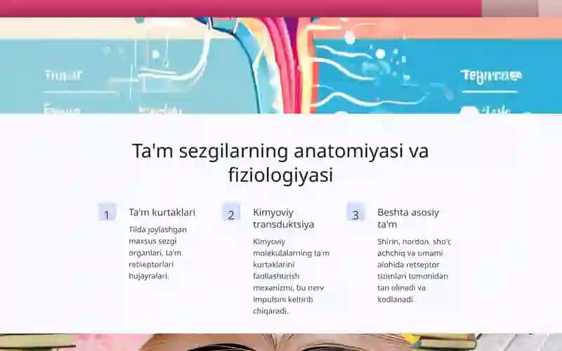Ta`m bilish psixofiziologiyasi 3