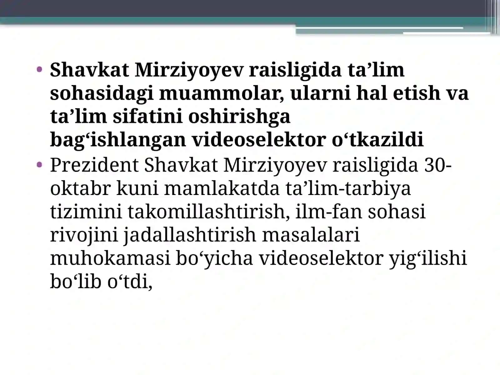 FARG’ONA JAMOAT SALOMATLIGI TIBBIYOT INSTITUTIDAVOLASH ISHI YO’NALISHI1-BOSQICH TALABASI3422-GURUH TALABASIBOBOQOSIMOVA NISHONBIBININGO’ZBEKISTONYANGI TARIXIFANIDAN 3