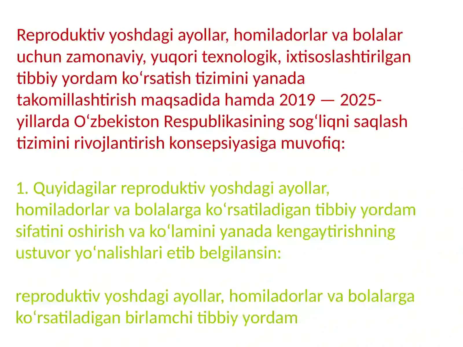 TOHIROVA MAFTUNANING GINEKOLOGIYA FANIDAN TAYYORLAGAN MUSTAQIL ISHI 3