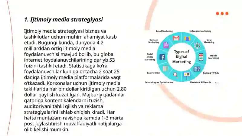 SMM yoʻnalishlari 3