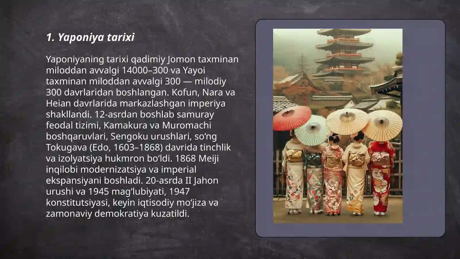 Yaponiya tarixi 3