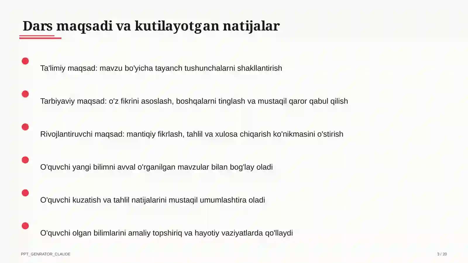 Boshlang'ich sinf: Ona tili va o'qish (1– 4) — o'qituvchilar uchun 3