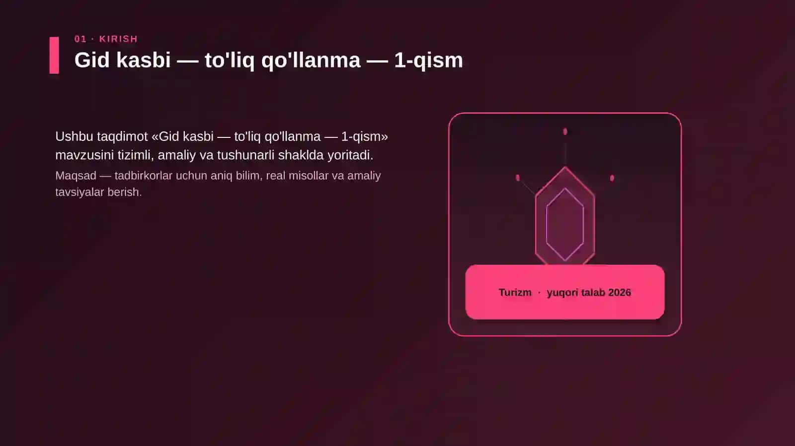Gid kasbi — to'liq qo'llanma — 1-qism 3