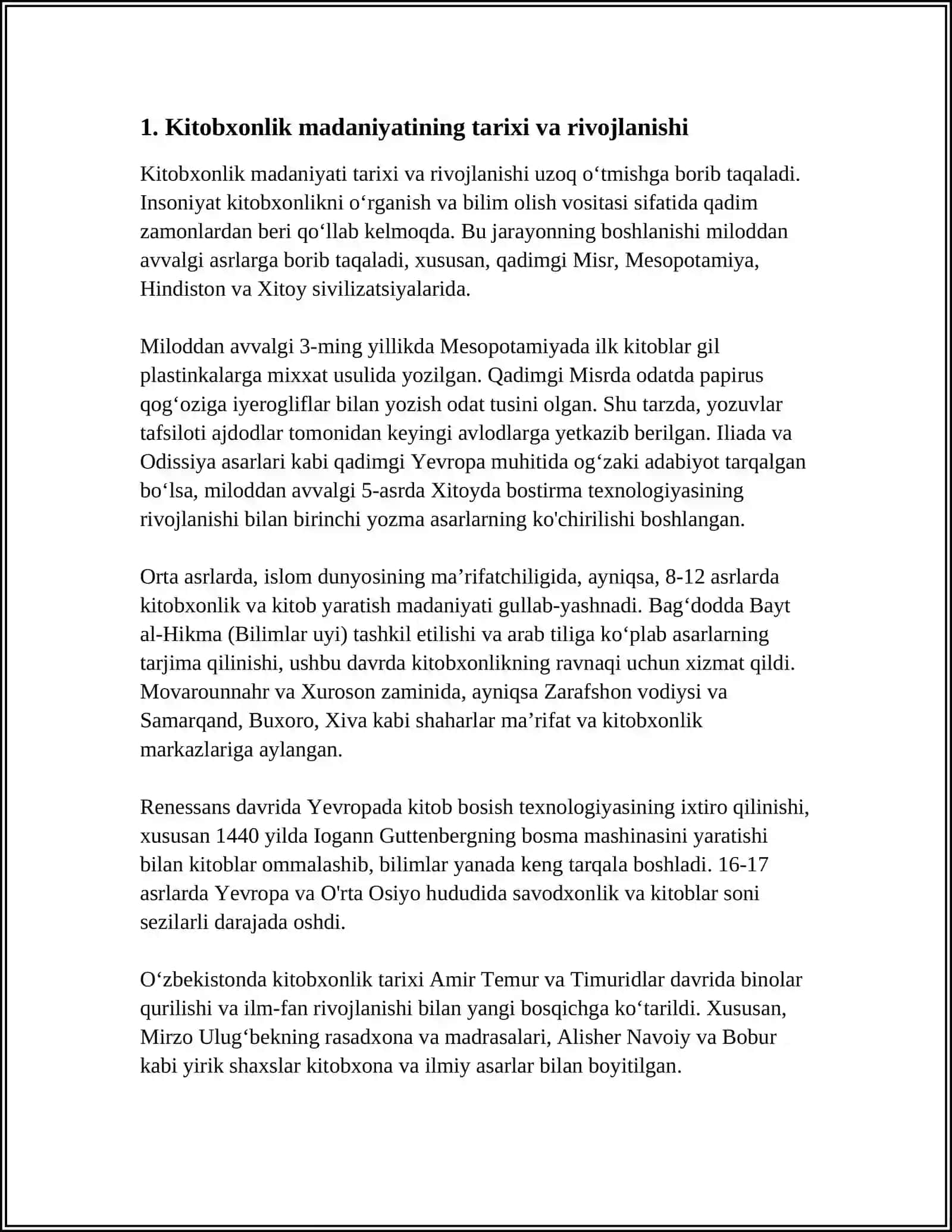 XALQ PEDAGOGIKASIDA KITOBXONLIK MADANIYATI 3
