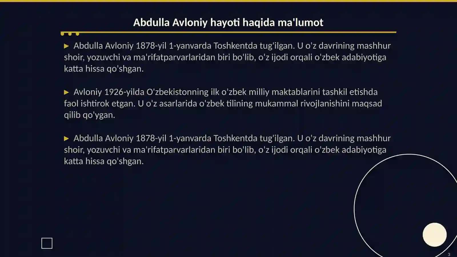 Abdulla Avloniy hayoti va ijodiy merosi 3