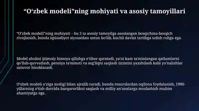Oʻzbek modeli 3