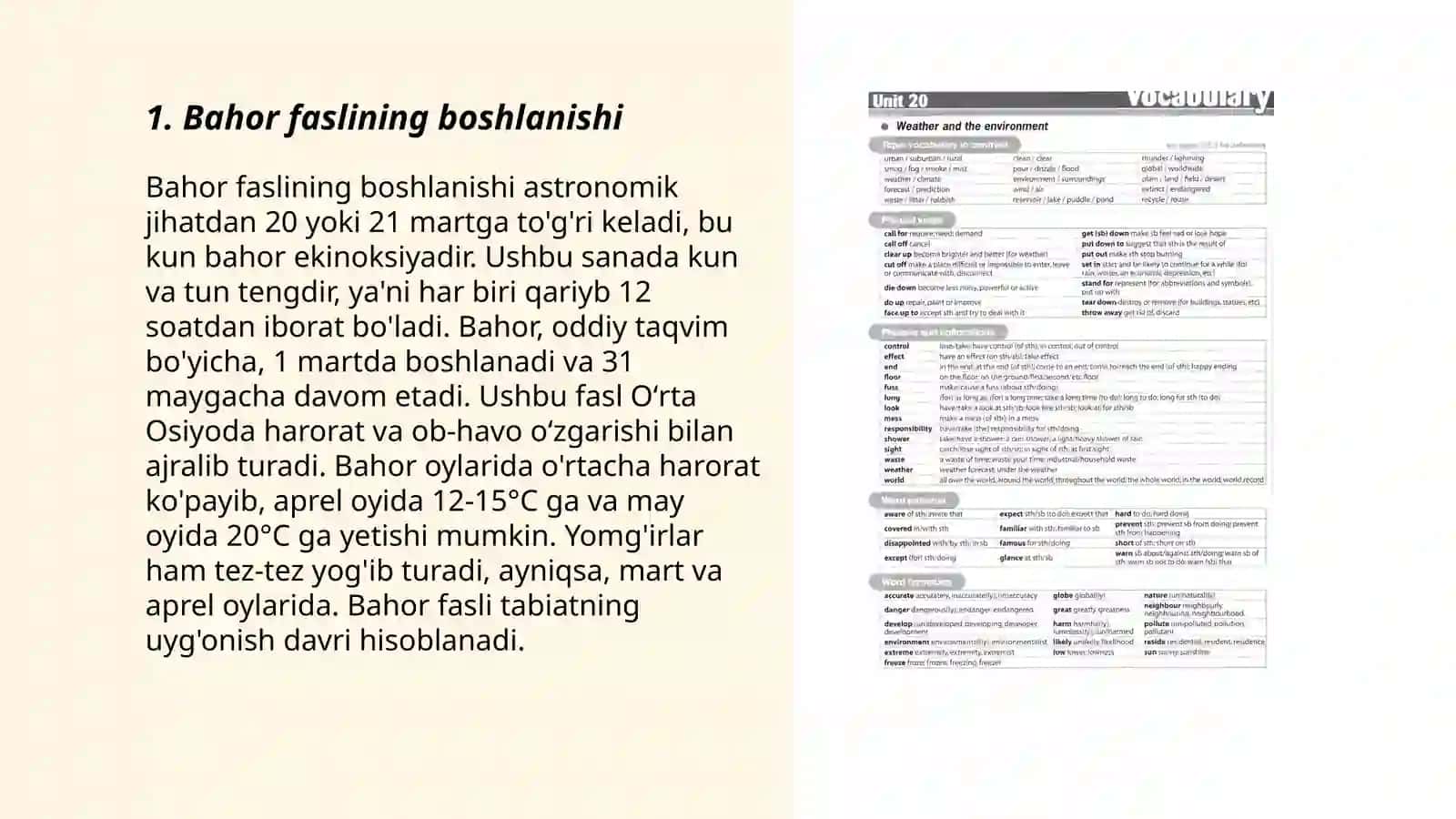 Bahorda tabiat manzarasi 3