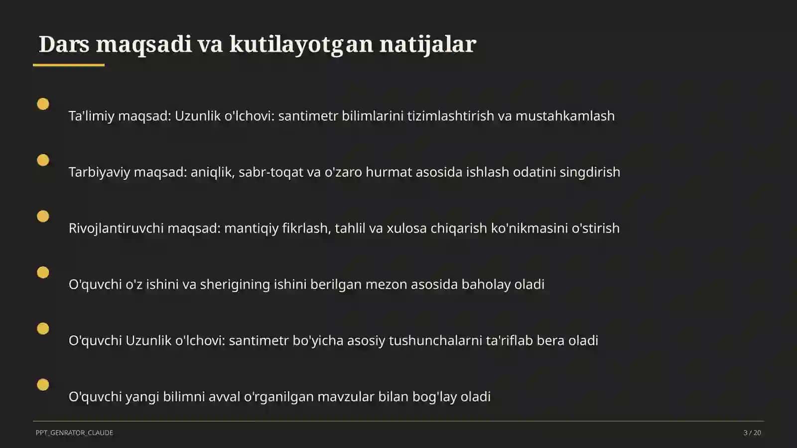Boshlang'ich sinf: Matematika (1-4) - o'quvchilar uchun 3
