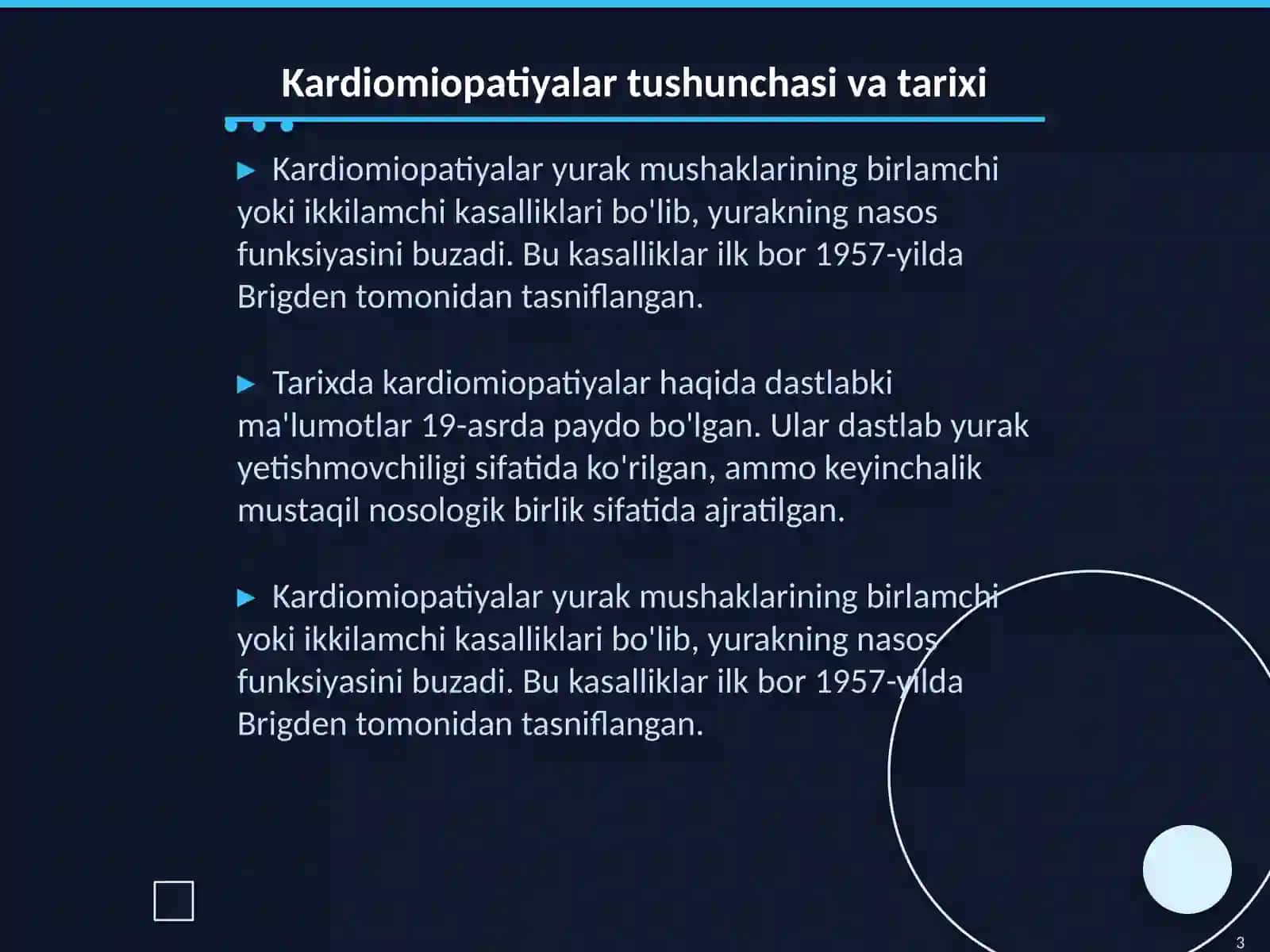 Kardiomiopatiyalar 3