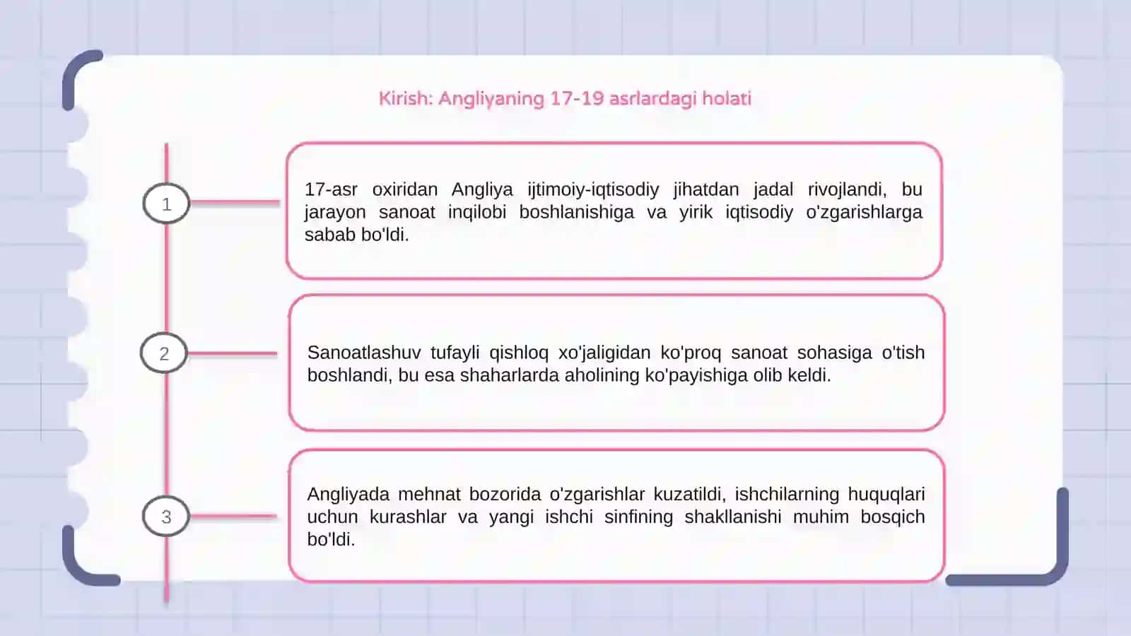 Angliyaning 17-19 asrlardagi ijtimoiy-iqtisodiy rivojlanishi 3