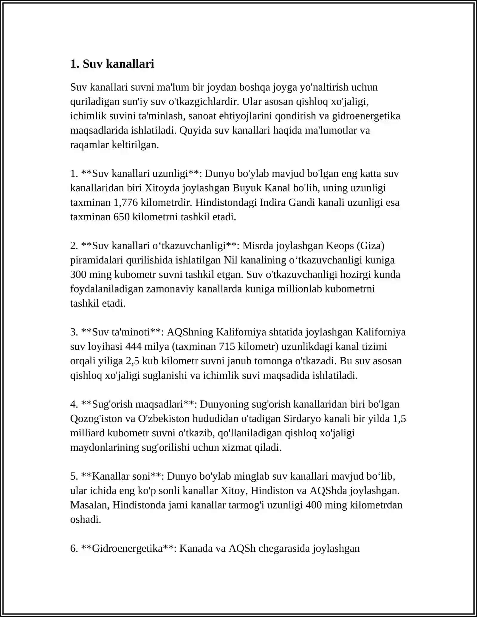 KANALLAR 3