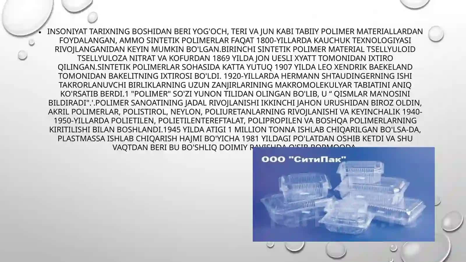 yangi maxsulotlarni ishlab chiqarish uchun polimerni qayta ishlashni rivojlantirish 3