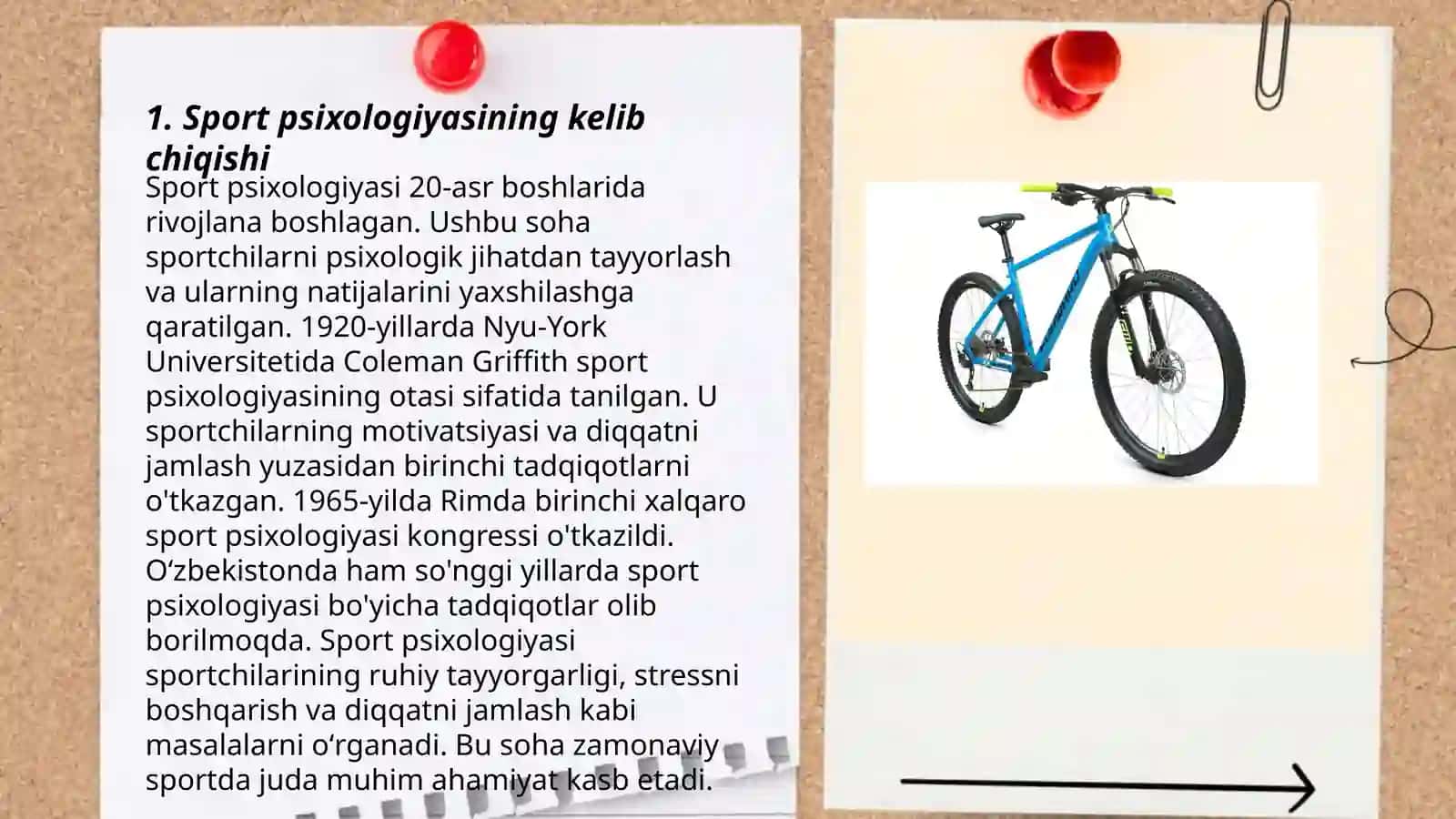 Sport psixologiyasining paydo bo‘lishi va rivojlanishi 3