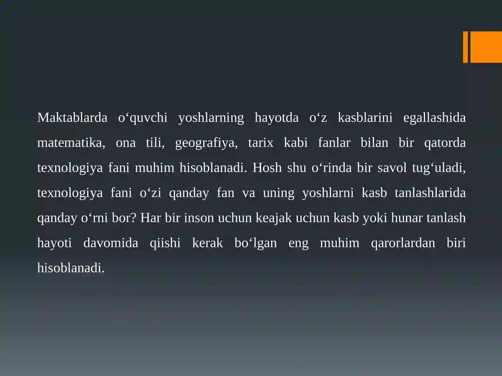 Kasbga bo’lgan muhabbat axloq va burchlarning axloqiy tushunchalari 3