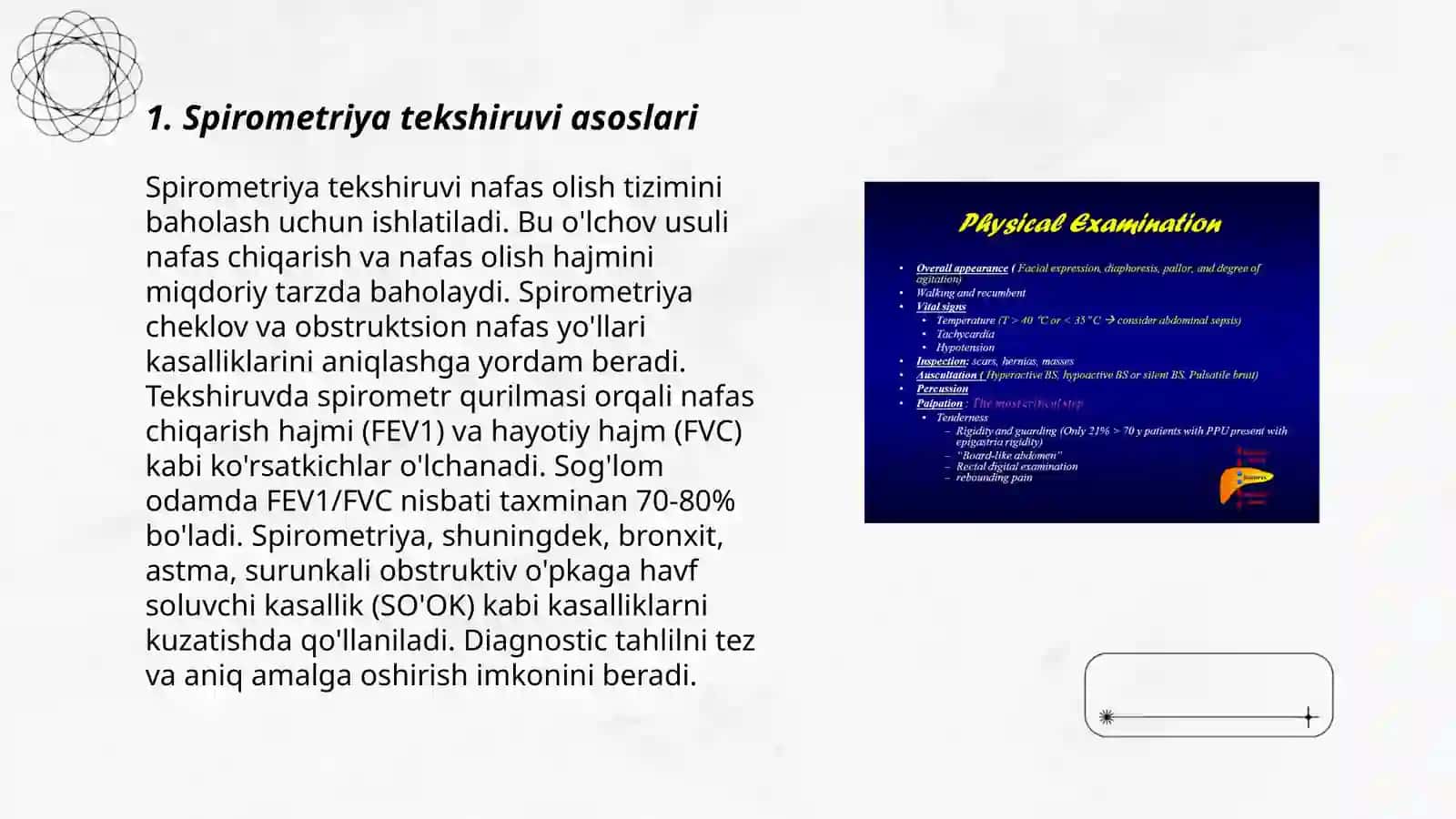 Spirometriya tekshiruvi, o'tkazish usullari 3