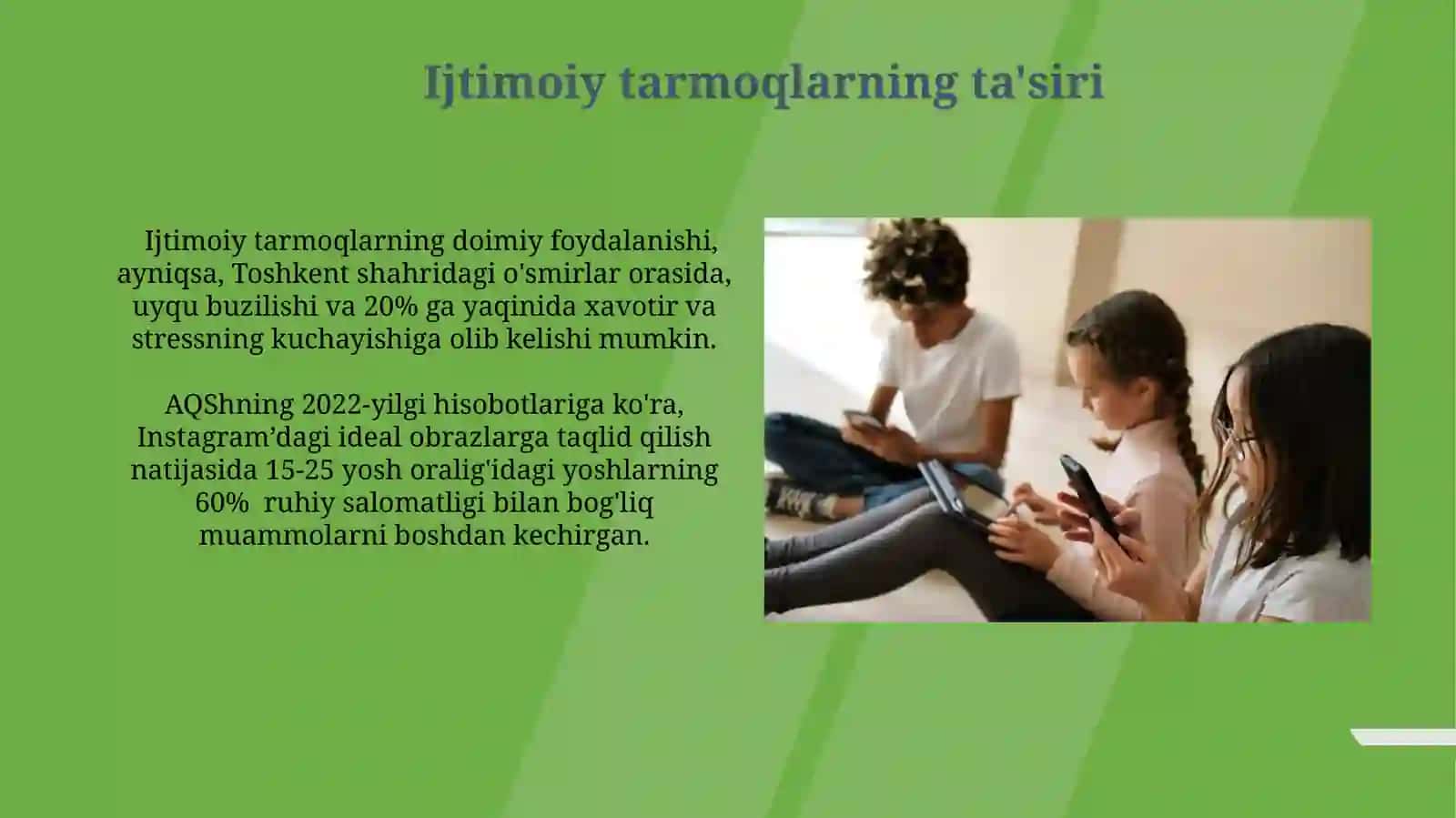 Internetdagi ijtimoiy tarmoq va psixologik salomatlik 3