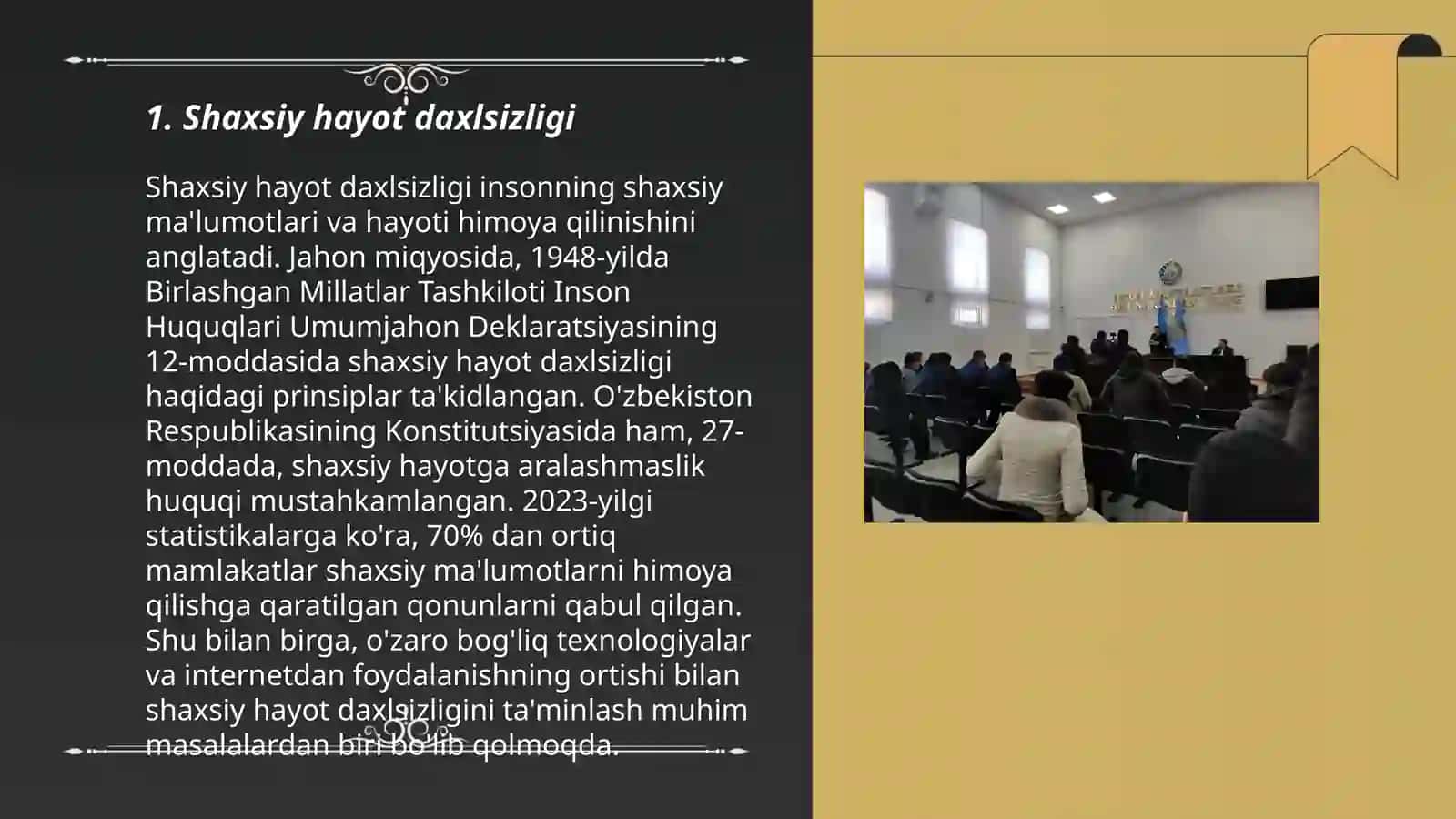 Fuqarolarning konstitutsiya va qonunlarda mustahkamlab qoʻyilgan huquq va erkinliklarga qarshi jinoyatlar 3