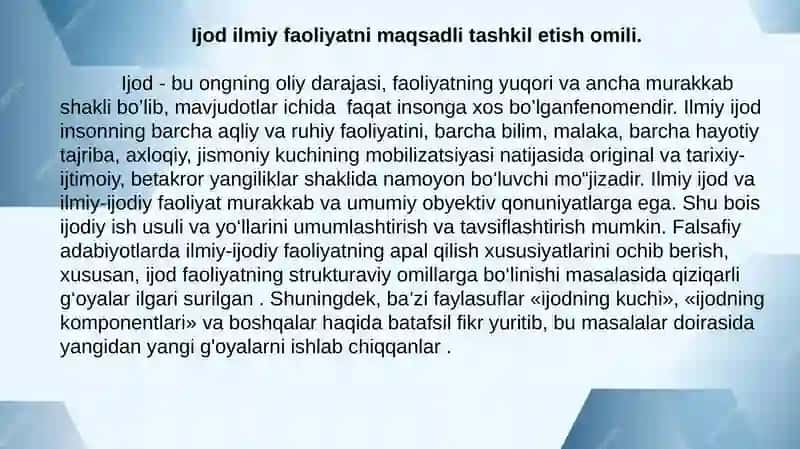 Ilohiyijodkorlikningo’zigaxosxususiyatlari 3