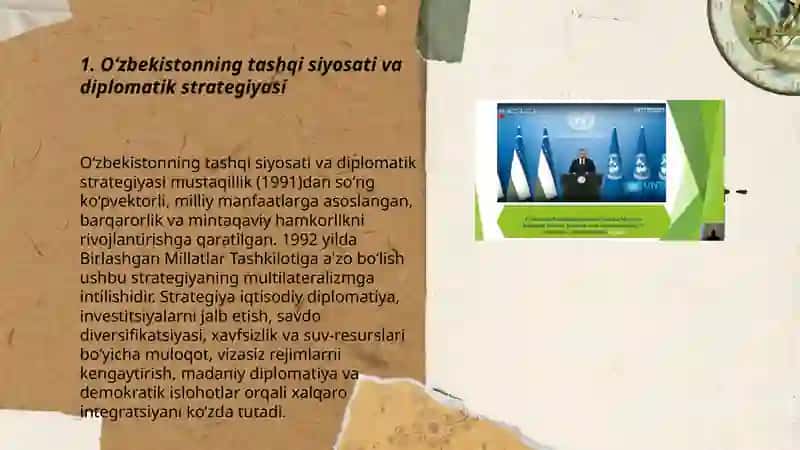 Oʻzbekiston va Jahon hamjamiyati 3