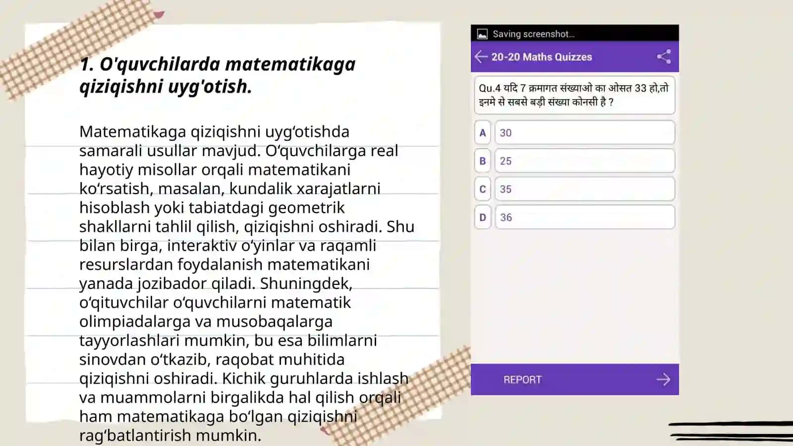 O'quvchilarda matematik muammolarni yechishda motivatsiyani oshirish 3