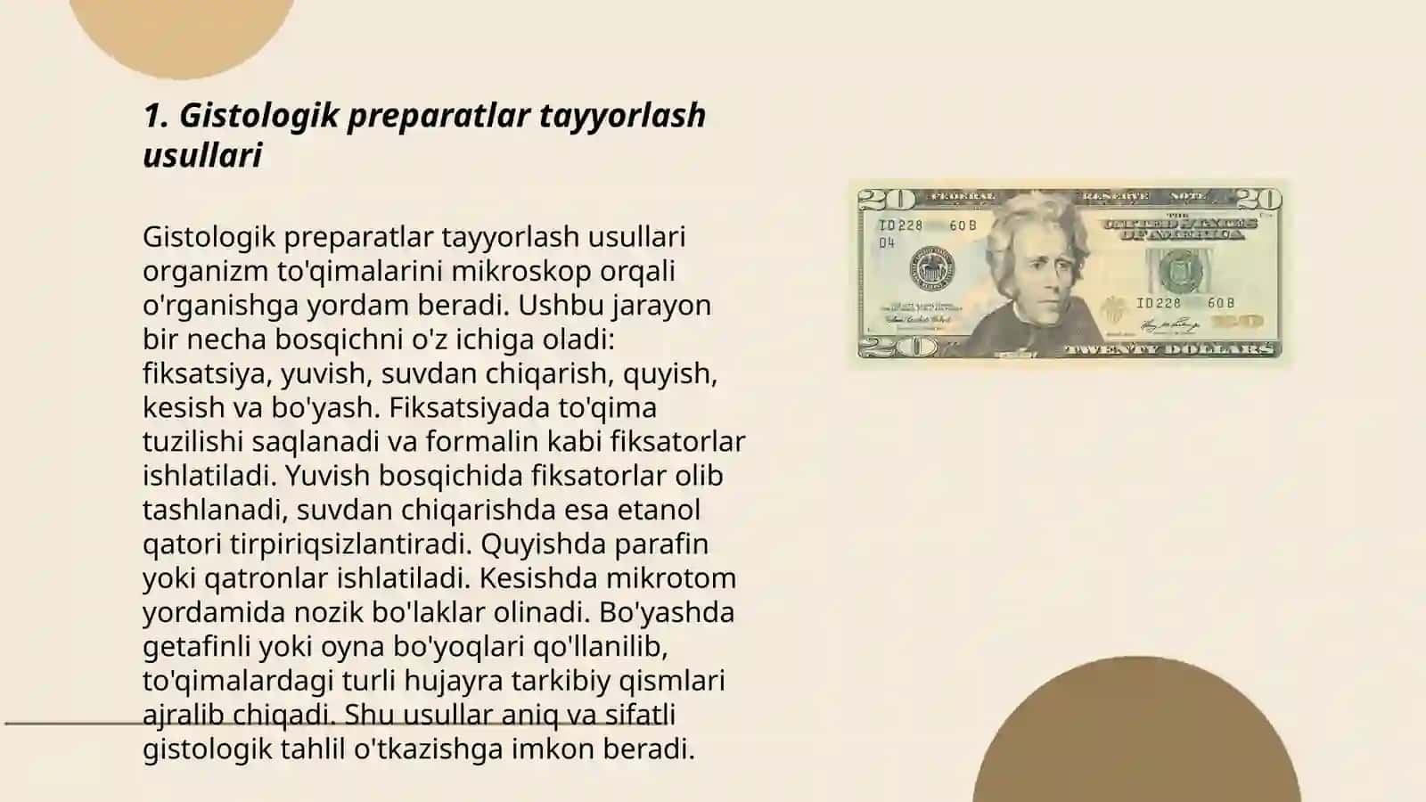 Gistologiya fanidan qoʻllanadigan oʻrganish usullari 3
