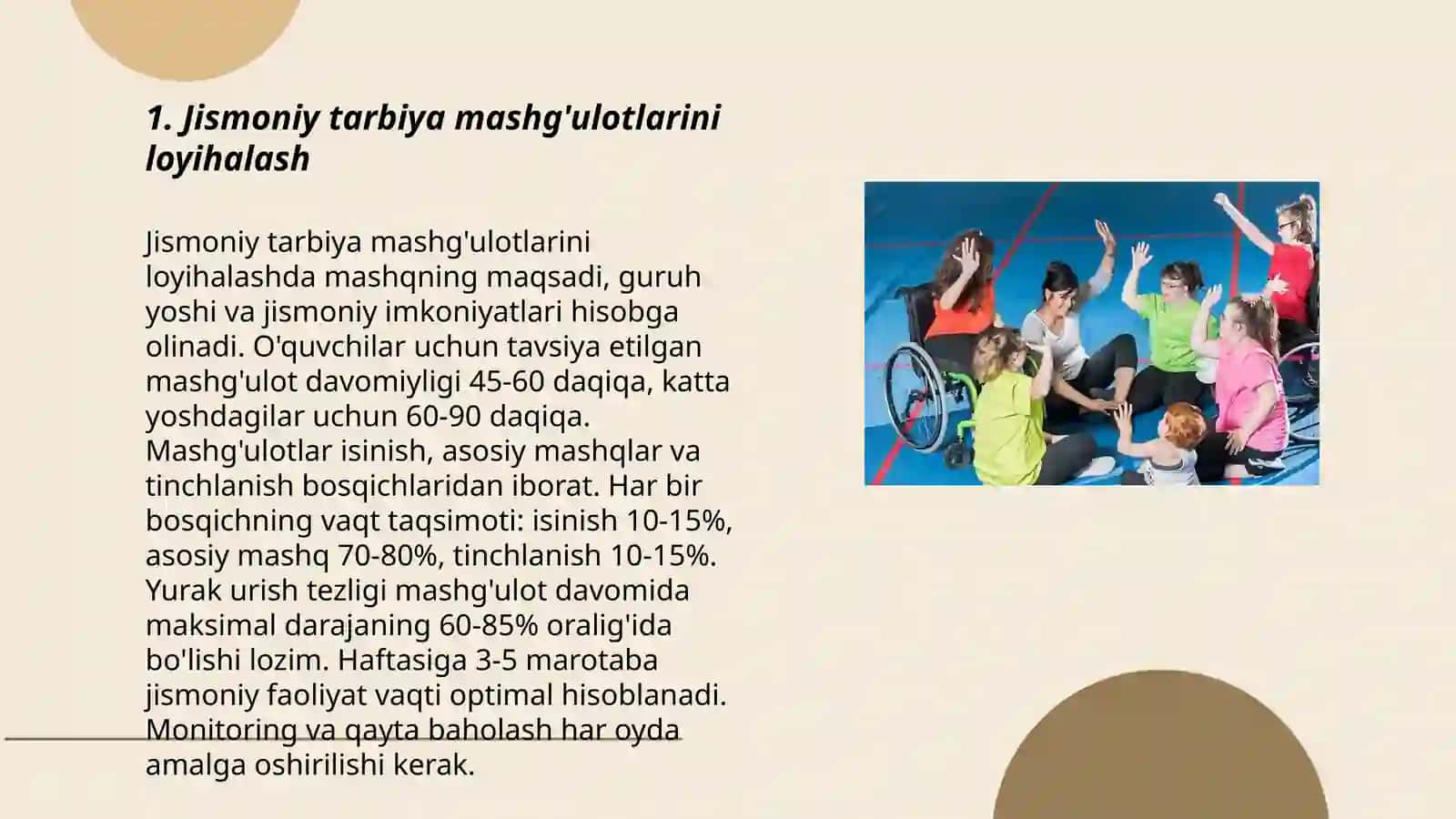 Jismoniy tarbiya tashkili 3