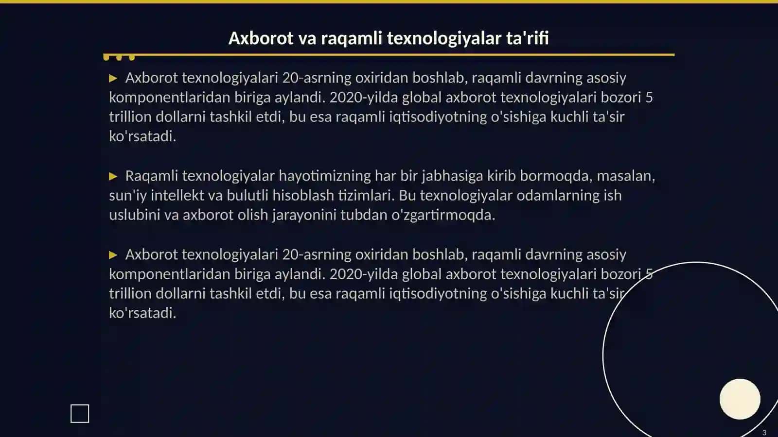 Axborotlashgan va raqamli jamiyada manfaatlar toʻqnashuvi 3