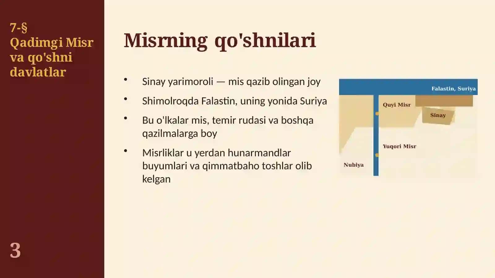 Qadimgi Misr va qo'shni davlatlar: giksoslar va fir'avnlar istilolari (7-§, 6-sinf, 12 slayd) 3