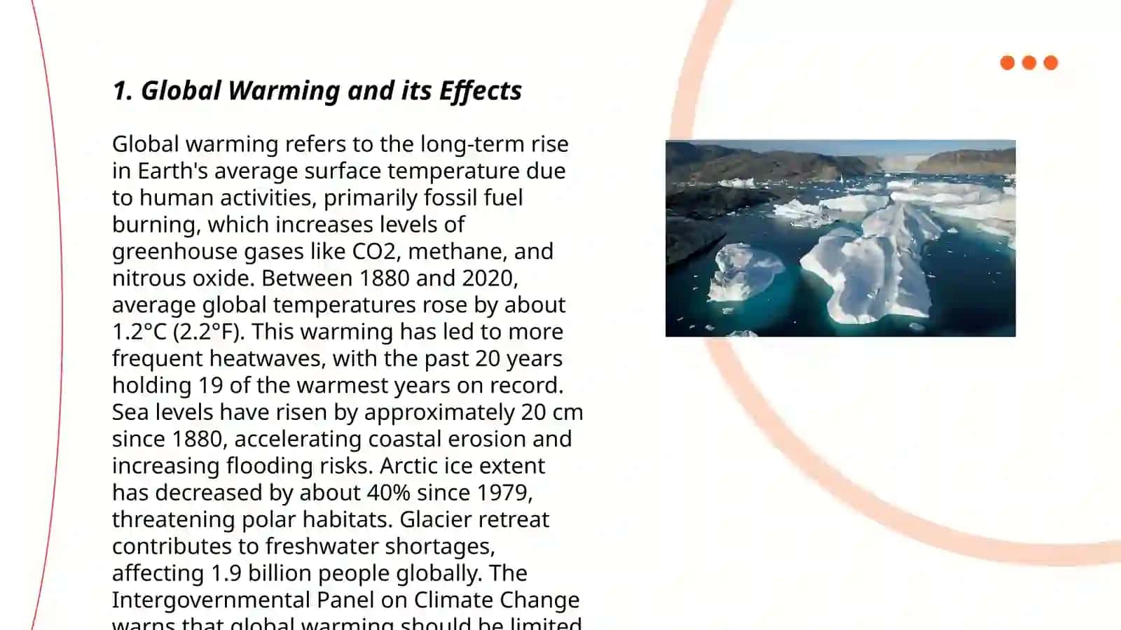 Climate change 3