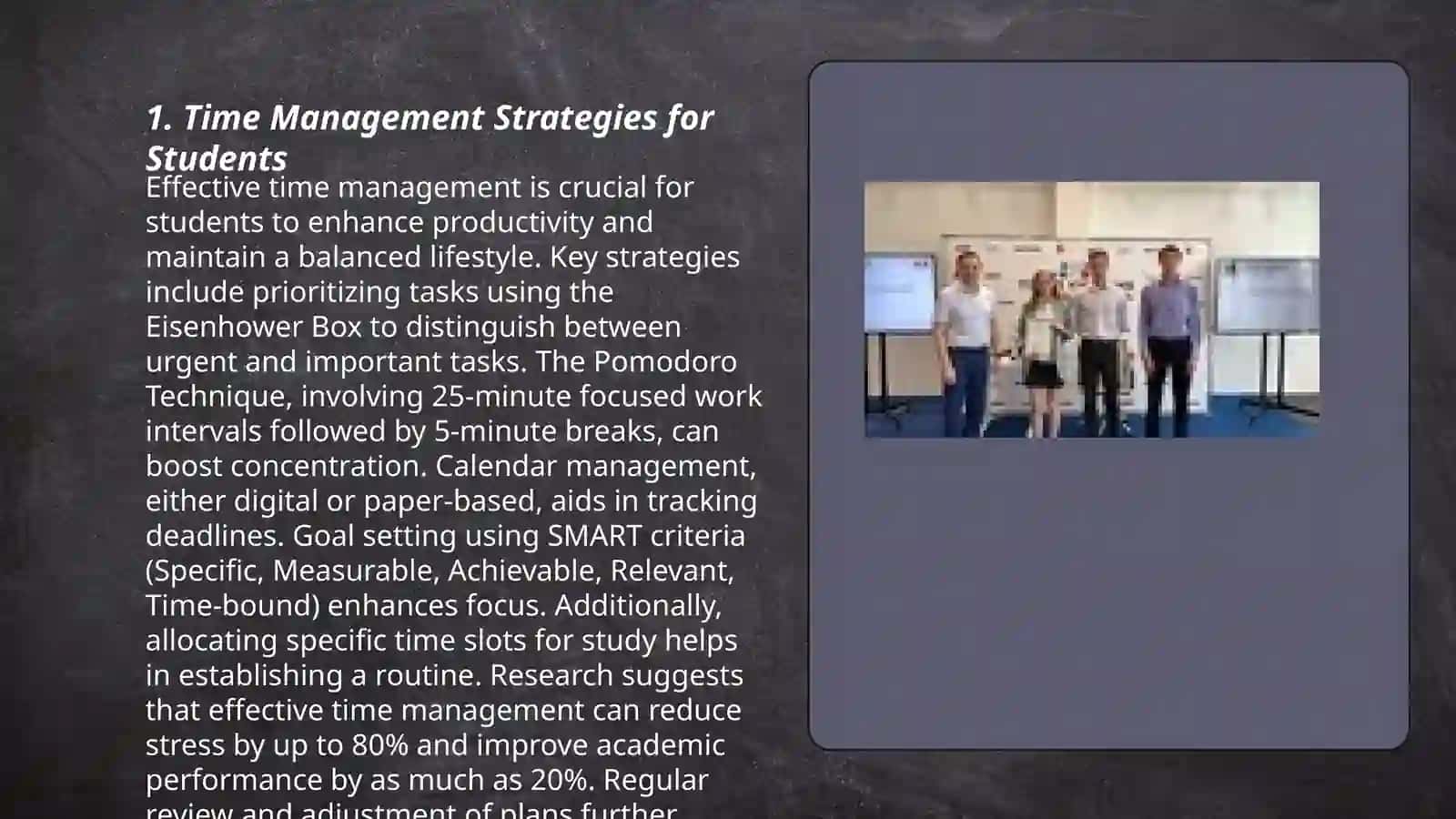 Managing time at university 3