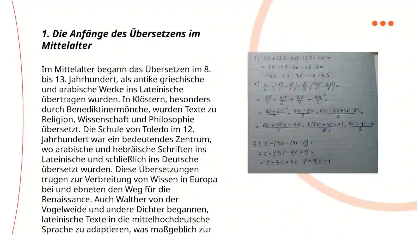 Die Geschichte des Übersetzens 3