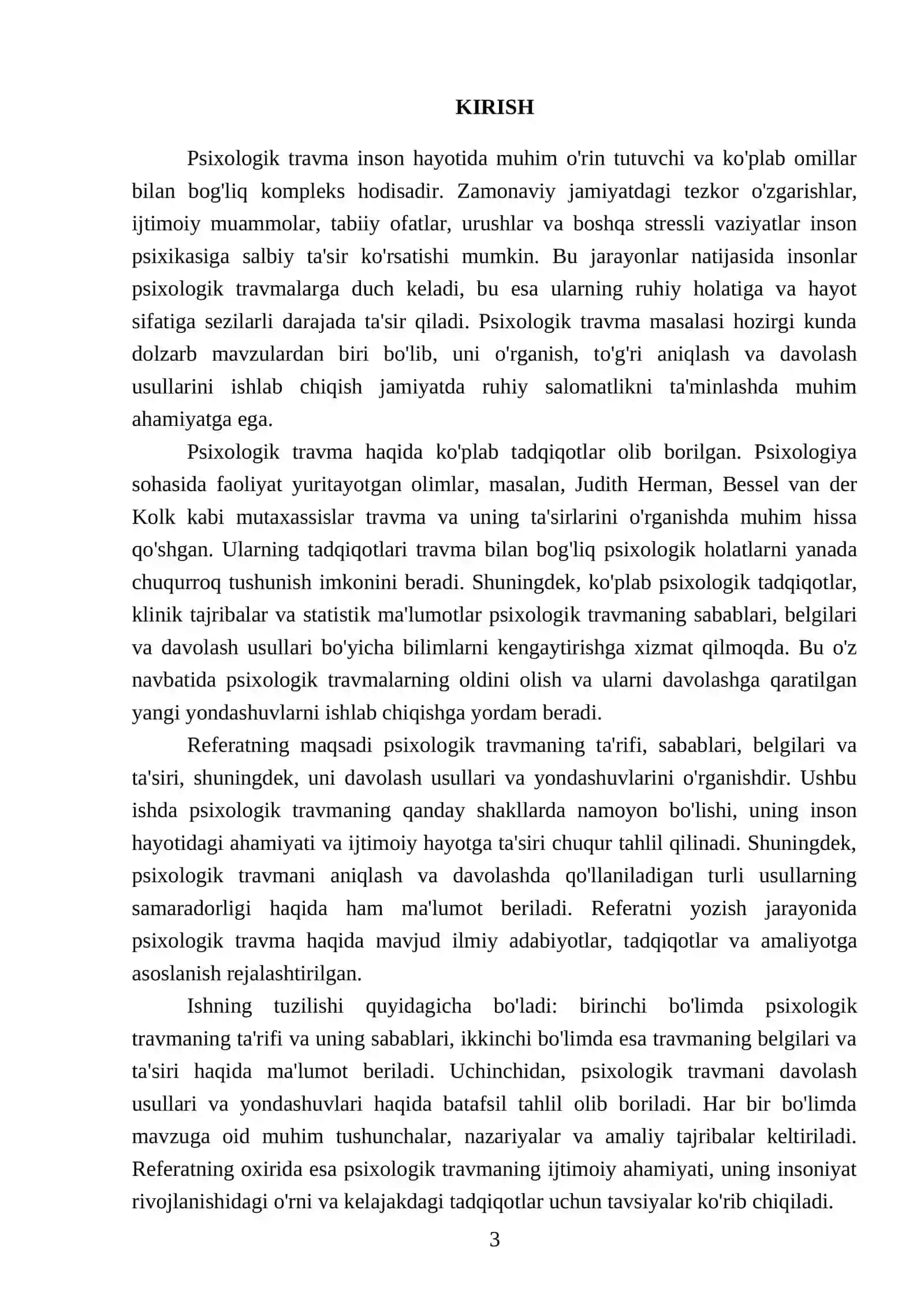 Psixologik travma 3