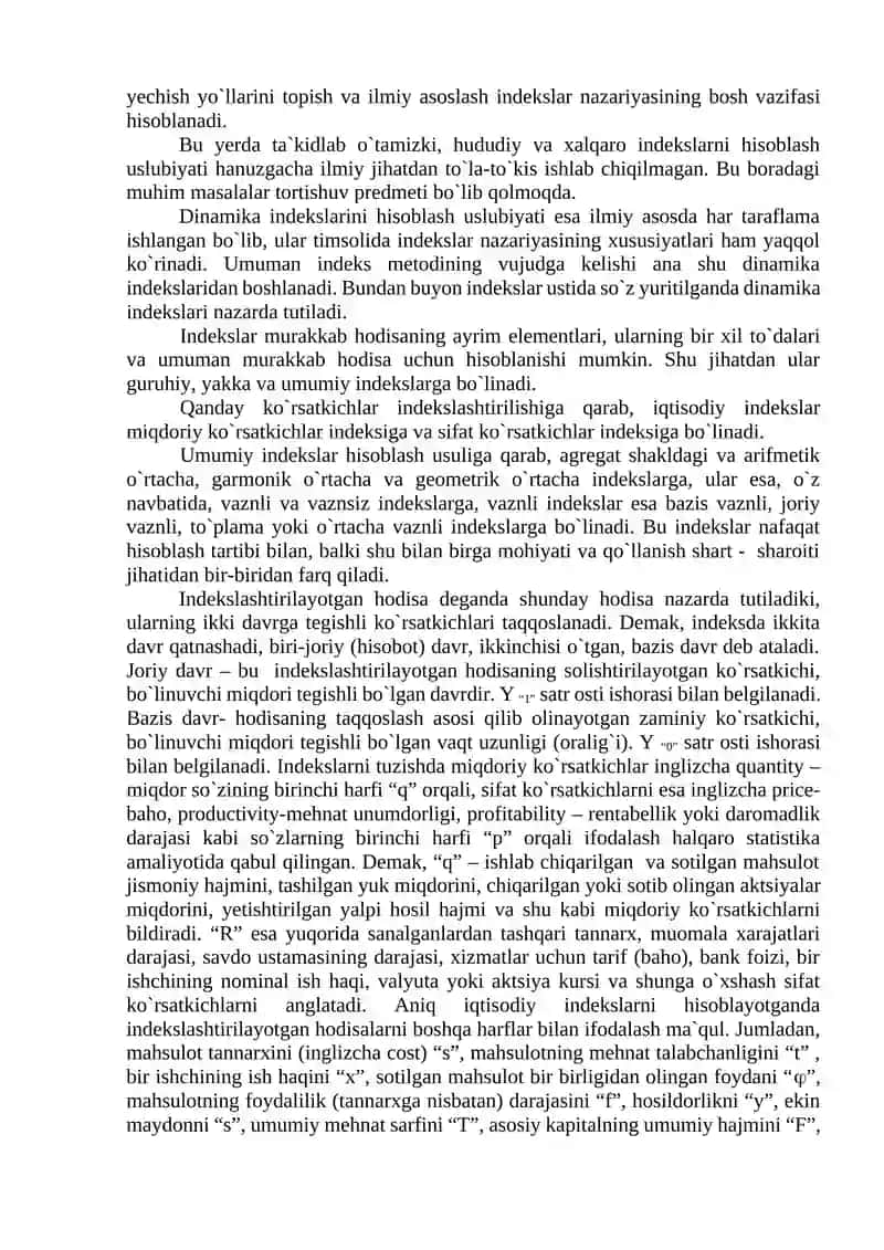 IQTISODIY INDEKSLAR 3