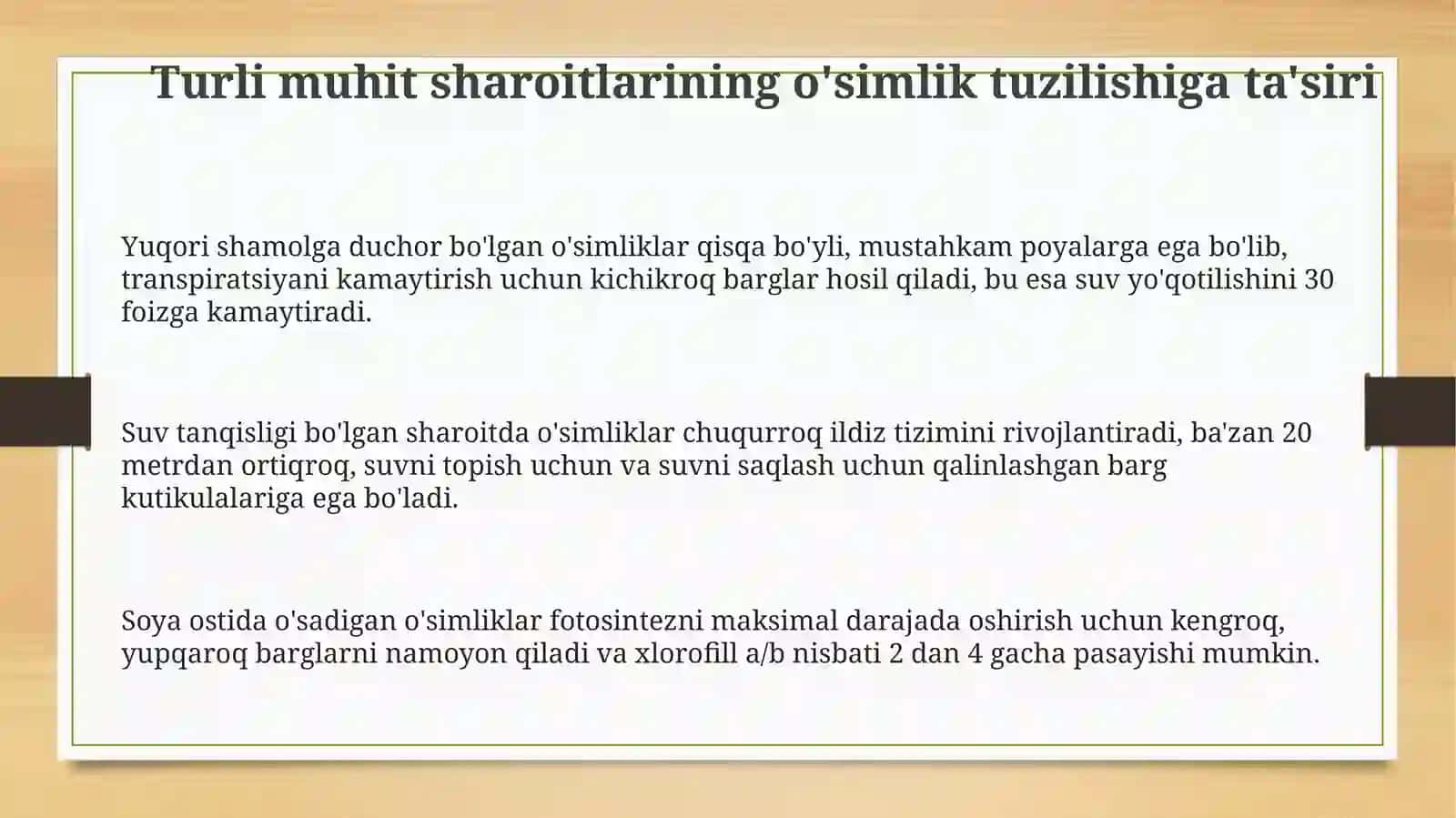 Turlimuhitsharoitidaoʻsganoʻsimliklarningtuzilishi 3
