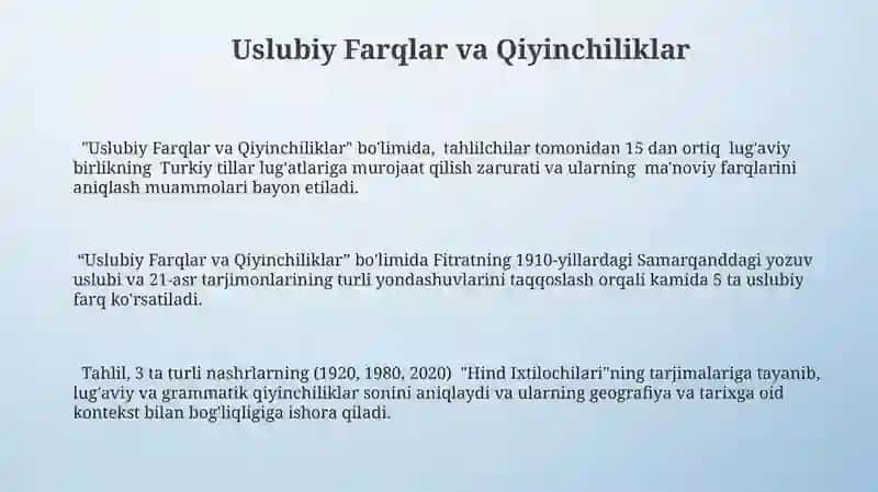 Abdurauf Fitrat "Hindixtilochilari" asari 3