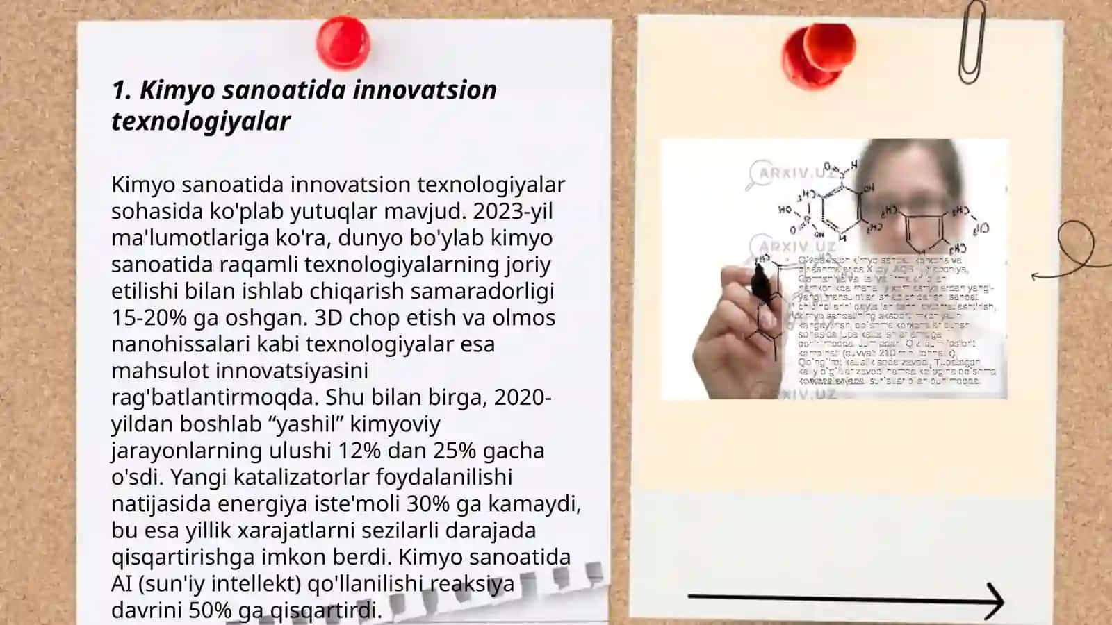 Kimyo Sanoati sohasidagi ozgarishlar 3