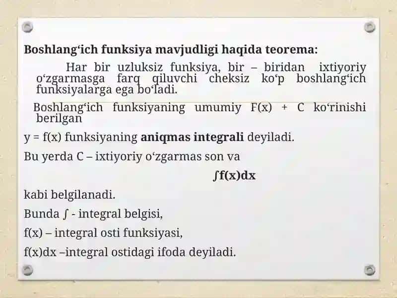 Aniqmas integral 3
