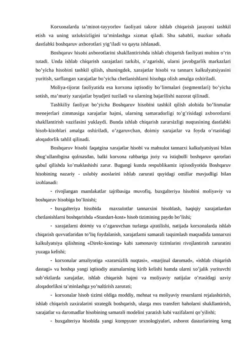 BOSHQARUV HISOBI FANIGA KIRISH 3