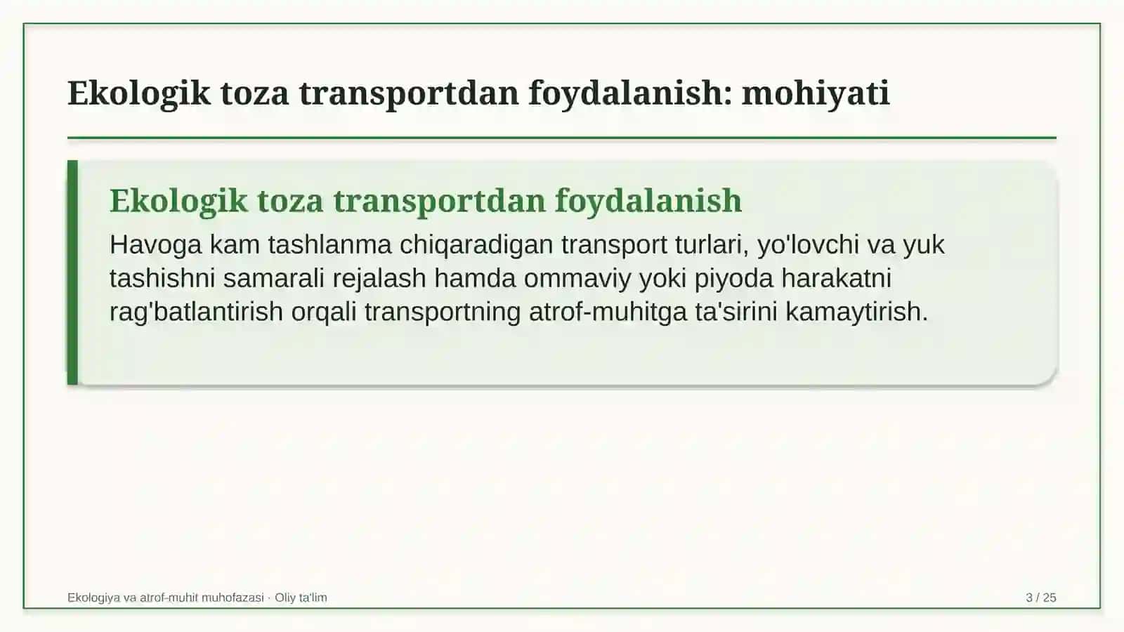 savdo markazlarida ekologik toza transportdan foydalanish 6431 3