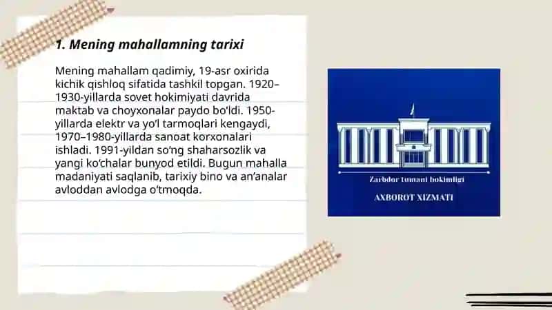 Mening Mahallam 3
