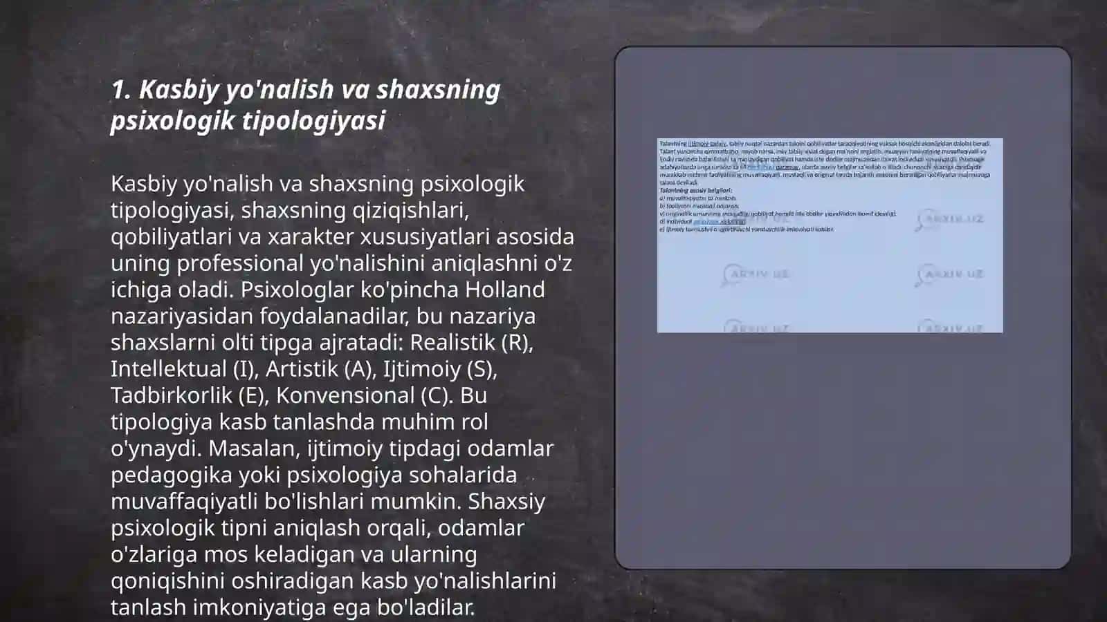 Kasblik uyg'unlik va shaxsning individual psixologik xususiyatlari (Ahmadova Sabohat) 3