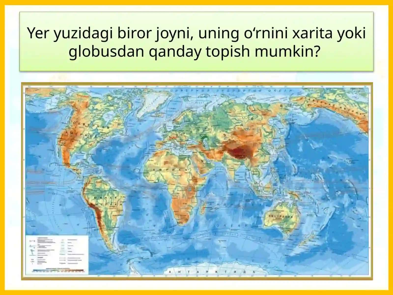 Geografik koordinatalar 3