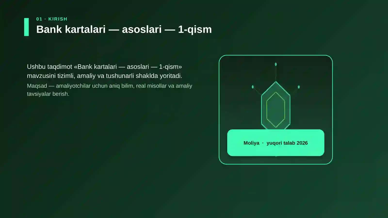 Bank kartalari — asoslari — 1-qism 3