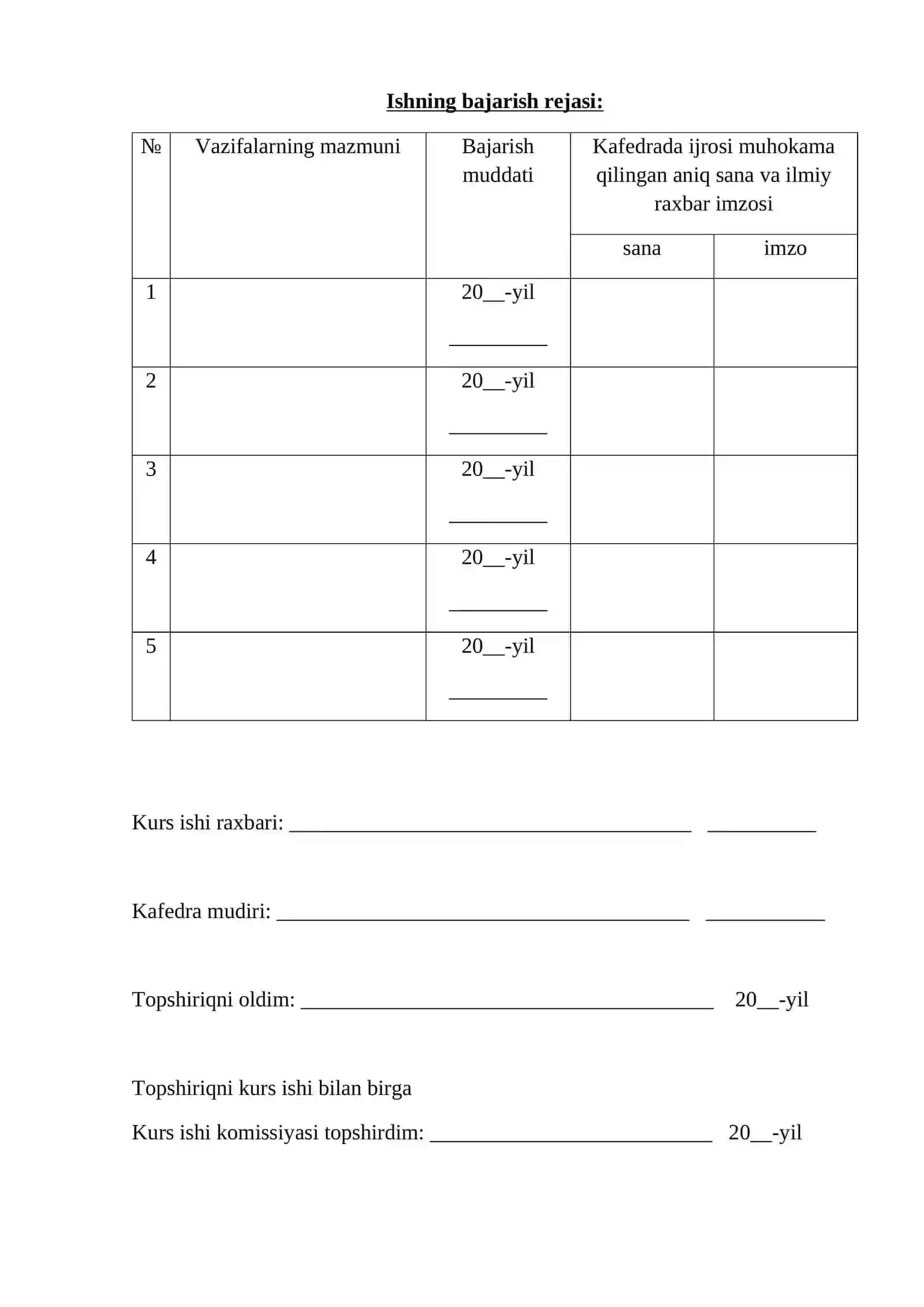 "Funksiya grafiklarini yasash va to’la tekshirish" KURS ISH 3