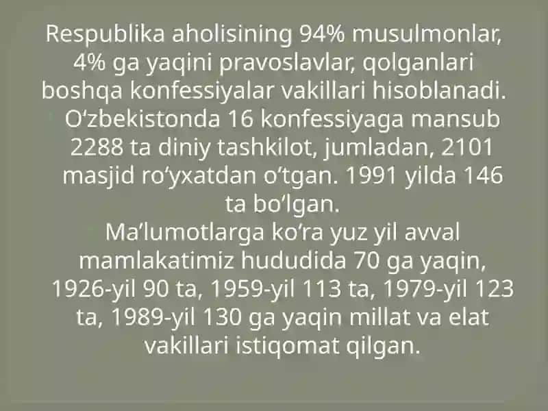 O‘zbekistonda tolerantlik va millatlararo totuvlikni ta’minlashning tarixiy ildizlari va demokratik prinsiplari 3