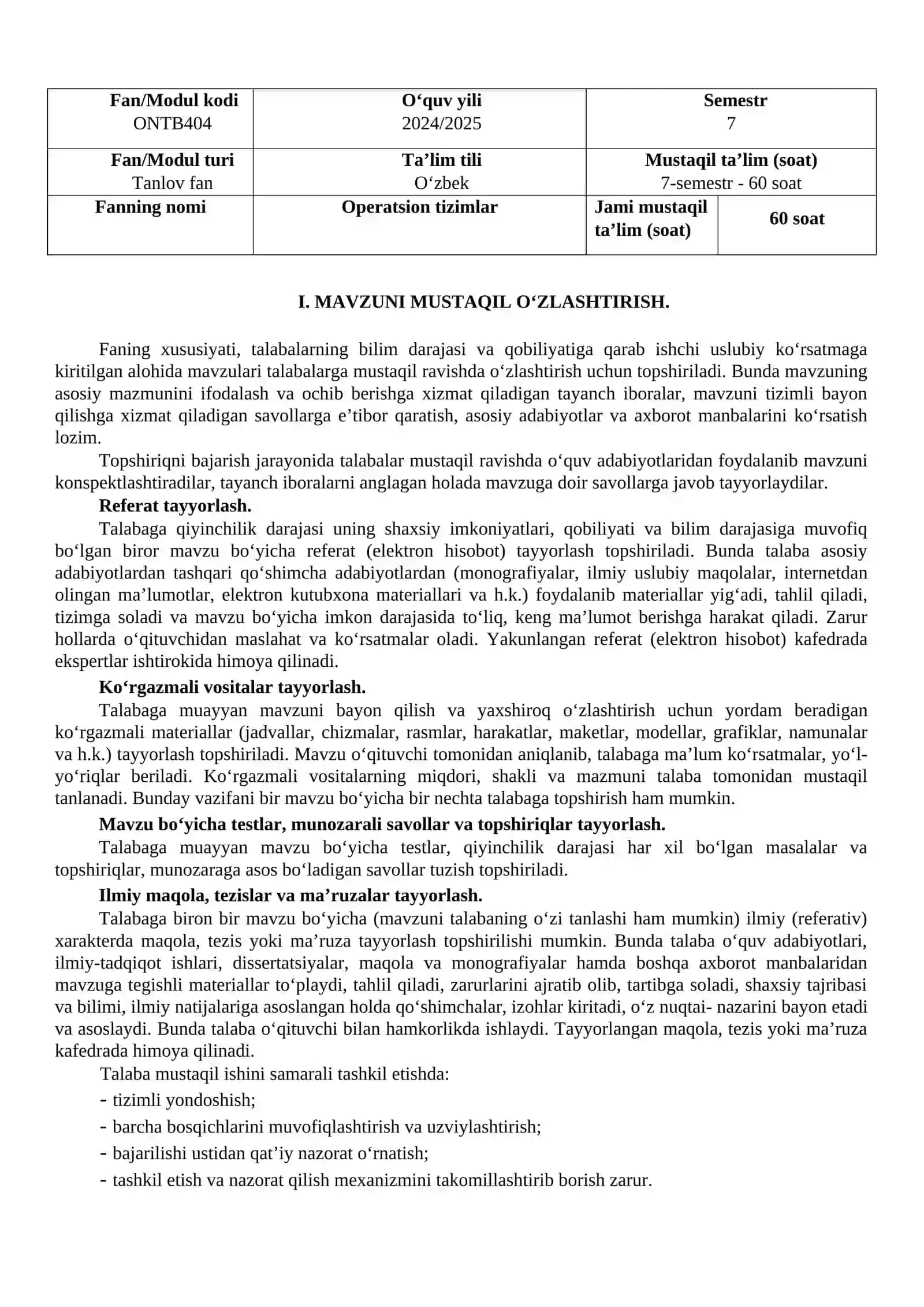 Uslubiy ko‘rsatma 3