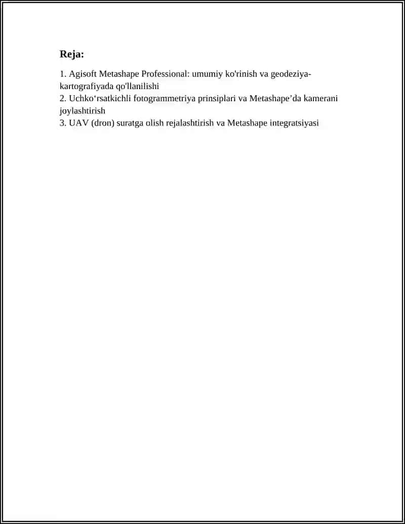 AGISOFT METASHAPE PROFESSIONAL 3