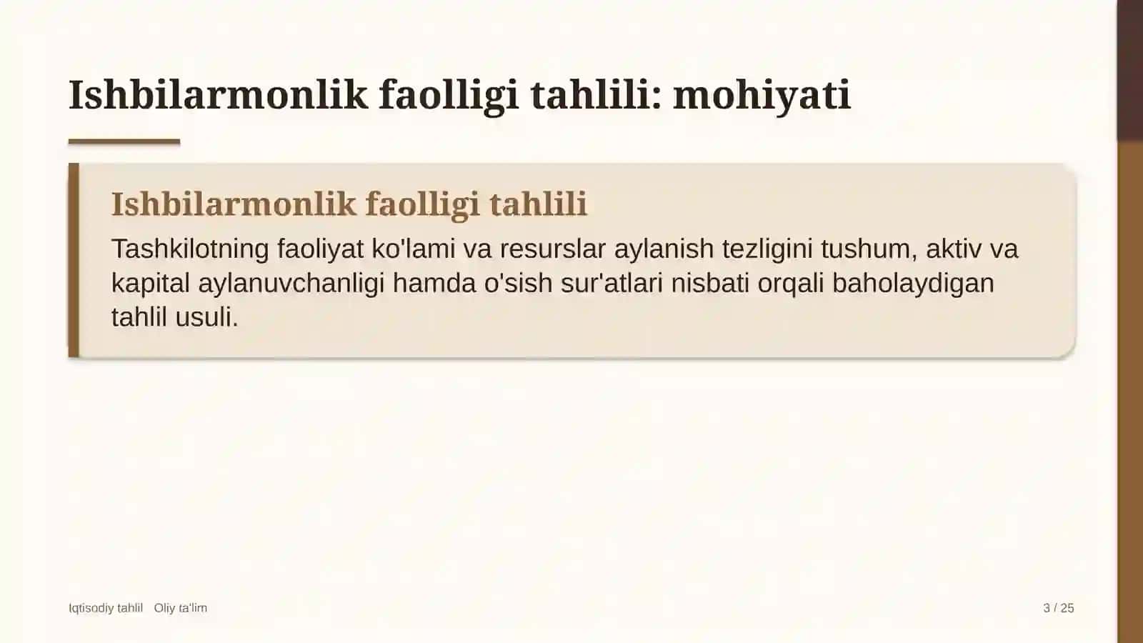 Atom energetikasida ishbilarmonlik faolligi tahlili 3