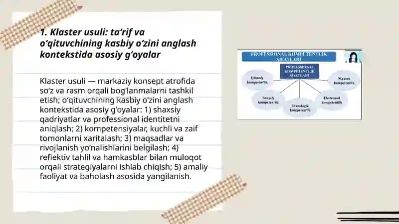 Oʻqituvchining kasbiy oʻzini anglash va oʻzini rivojlantirish strategiyalari 3