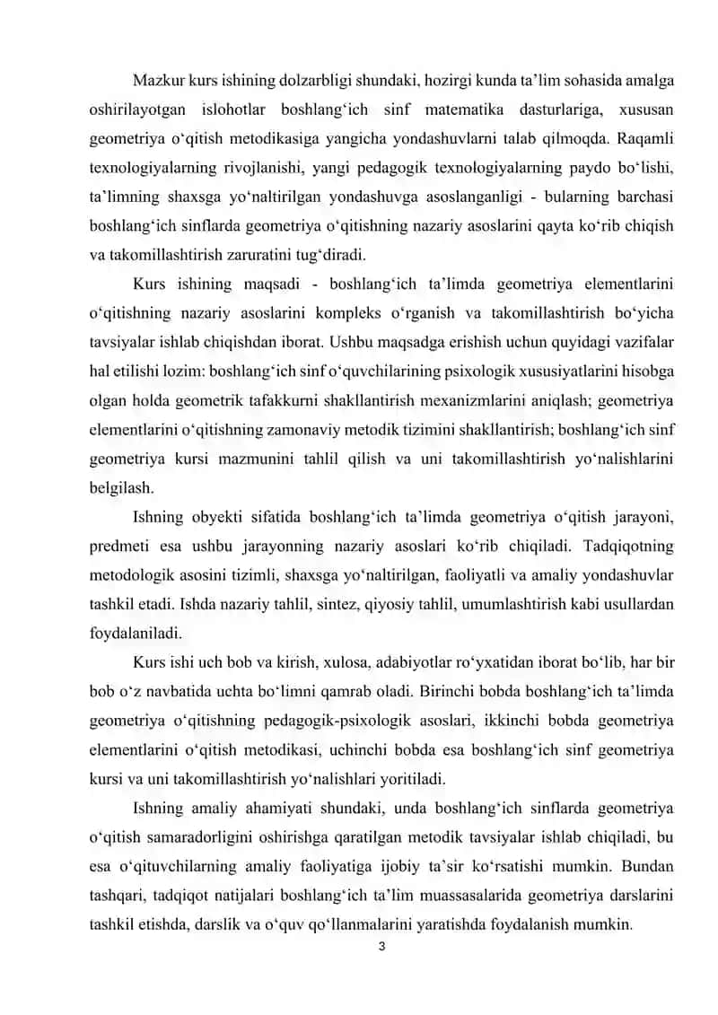 Boshlangʻich taʼlimda geometriya elementlarini oʻqitish 3